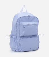 Mochila em PU Metalizado com Bolsos Frontais e Laterais - 1