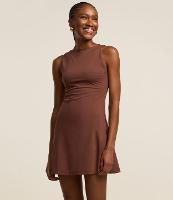 Vestido Curto em Microfibra Sem Mangas - 2