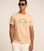 Camiseta em Algodão com Estampa Lettering Tennis Club - 1