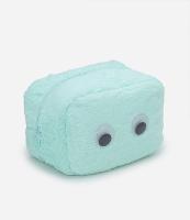 Nécessaire Retangular Média Fleece com Estampa Furry com Olhos - 1