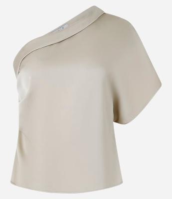 Blusa Ombro Só com Franzido Lalteral