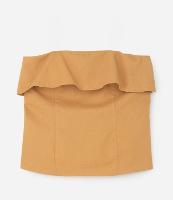 Blusa com Linho e Lapela Sobreposta Curve e Plus Size - 1