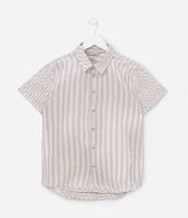 Camisa Infantil Texturizado Listras - 1