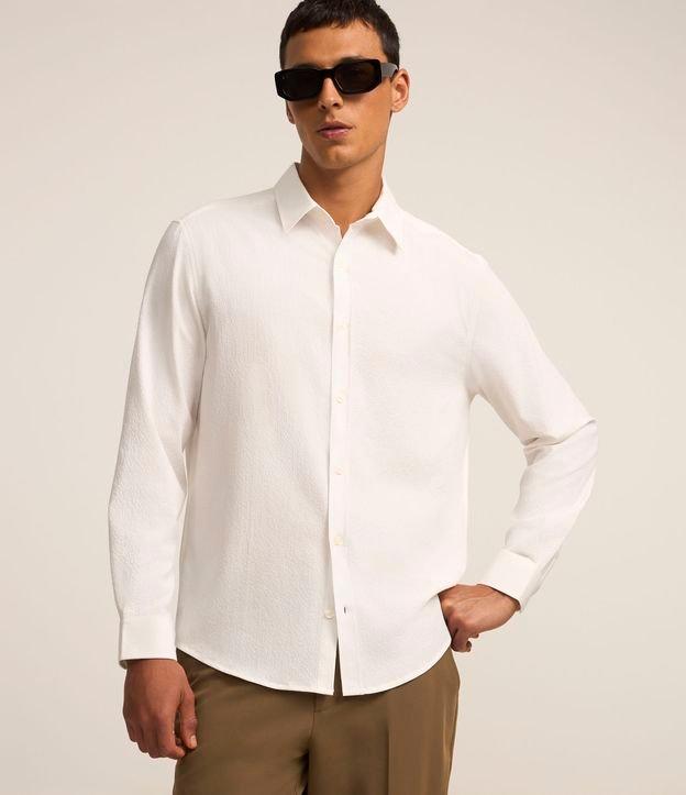 Camisa Relaxed em Ana Ruga com Textura - 1