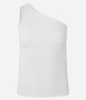 Blusa em Ribana com Ombro Único - 1