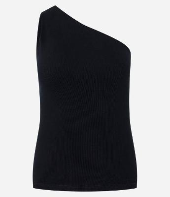 Blusa em Ribana com Ombro Único