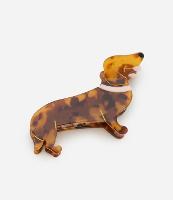 Piranha de Cabelo de Plástico em Formato de Cachorro Salsicha - 1