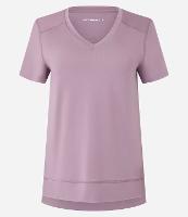 Camiseta Esportiva em Microfibra Furadinha Decote V - 1