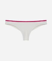 Biquíni Calcinha Básica em Microfibra com Viés Contrastante - 1