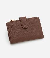 Carteira Floater com Textura Embossed e Mini Lapela - 1