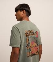 Camiseta Comfort em Algodão Estonado com Estampa Beyond The Break - 1