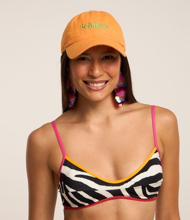 Biquíni Top Camisetinha em Microfibra com Estampa de Zembra - 2
