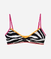Biquíni Top Camisetinha em Microfibra com Estampa de Zembra - 1
