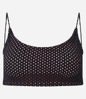 Top Esportivo Sem Bojo em Microfibra com Detalhe de Tela - 1