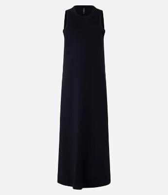 Vestido New Midi em Algodão e sem Manga