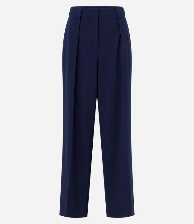 Calça Reta em Alfaiataria com Friso - 1