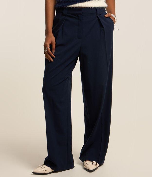 Calça Reta em Alfaiataria com Friso - 2