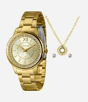 Kit Relógio Lince Feminino Analógico  - 1