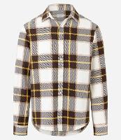 Camisa Regular em Flanela com Estampa Xadrez - 1