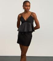 Blusa Godê Acetinada com Alcinhas Finas - 3