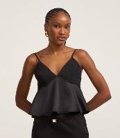 Blusa Godê Acetinada com Alcinhas Finas - 4