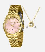 Kit Relógio Lince Feminino Analógico  - 1