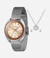 Kit Relógio Lince Feminino Analógico - 1