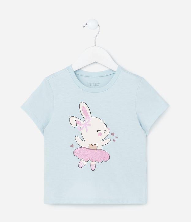 Blusa Infantil com Estampa de Coelhinha Bailarina - Tam 1 a 6 - 1