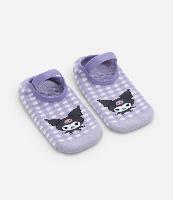 Meia Sapatilha Infantil Estampa Kuromi - Tam 19 ao 34 - 1