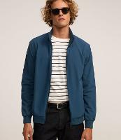 Jaqueta Bomber com Gola Alta - 2