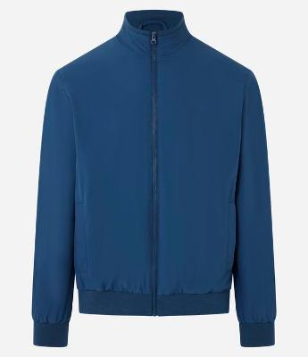 Jaqueta Bomber com Gola Alta