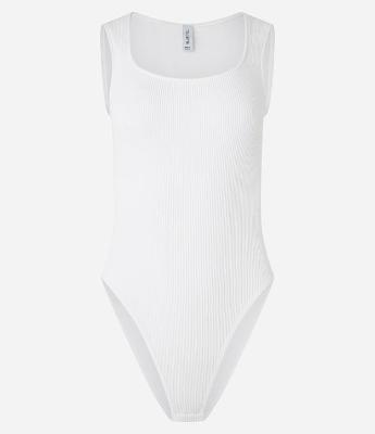 Body em Poliamida Seamless com Busto Duplo