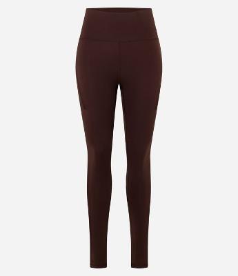 Calca Legging Esportiva em Microfibra com Bolsos