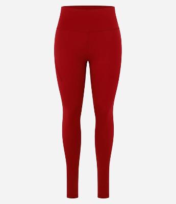 Calca Legging Esportiva em Microfibra com Bolsos