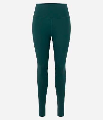 Calca Legging Esportiva em Microfibra com Bolsos