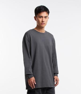 Camiseta Relaxed em Malhão com Estampa Mini Print