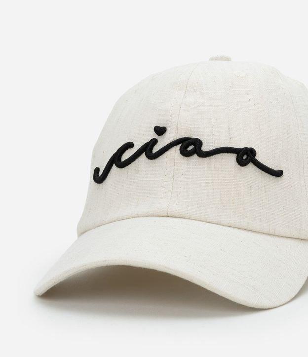 Boné Aba Curva com Bordado Ciao - 1