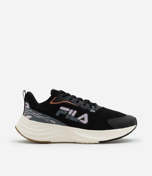 Tênis em Pu com Detalhes Contrastantes Fila - 1