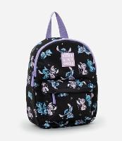 Mochila Infantil com Bolsinho e Estampa Stitch e Angel - Tam Único - 1