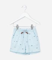 Bermuda Infantil com Estampa de Mini Baleias - Tam 1 a 5 Anos - 2