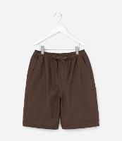 Bermuda Infantil Texturizada com Bolsinho - Tam 5 a 14 Anos - 1