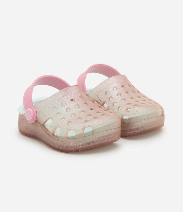 Sandália Babuche Infantil com Glitter - Tam 16 a 19 - 1