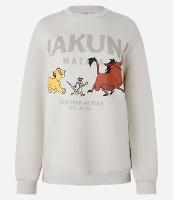 Blusão em Moletom com Forro Fleece e Estampa Rei Leão - 1