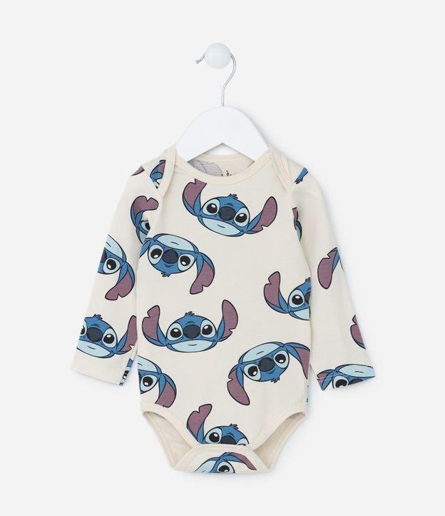 Body Infantil com Estampa do Stitch - Tam 0 a 18 meses - 1