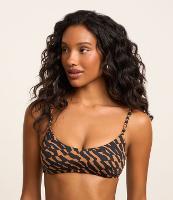 Biquíni Top em Microfibra com Estampa Animal Print - 1