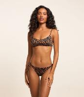 Biquíni Calcinha Lacinho em Microfibra com Estampa Animal Print - 1