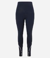 Calça Legging em Microfibra com Frisos - 1