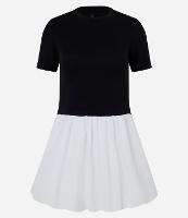 Vestido Balonê com Babado na Saia - 1