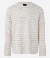 Camiseta Regular em Algodão com Listras Horizontais - 1