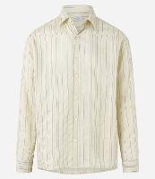 Camisa Relaxed em Ana Ruga com Listras Finas - 1